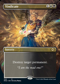 Vindicate (Borderless Alternate Art) [Modern Horizons 2]-1