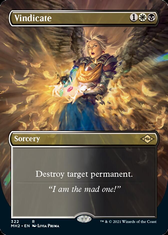 Vindicate (Borderless Alternate Art) [Modern Horizons 2]-1