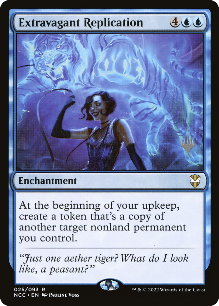 Extravagant Replication (Promo Pack) [Streets of New Capenna Commander Promos]-1