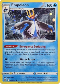 Empoleon (037/172) (Cosmos Holo) [Sword & Shield: Brilliant Stars]-1