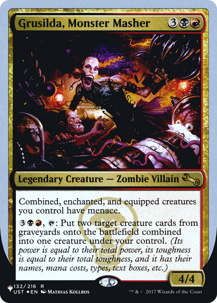 Grusilda, Monster Masher (Unfinity Foil Edition) [The List]-1