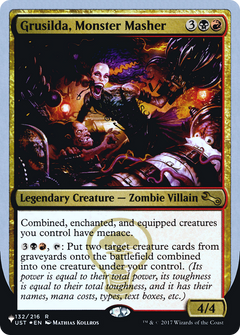 Grusilda, Monster Masher (Unfinity Foil Edition) [The List]-1