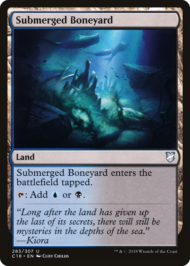 Submerged Boneyard [Commander 2018]-1