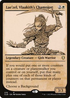 Lae'zel, Vlaakith's Champion (Showcase) [Commander Legends: Battle for Baldur's Gate]-1