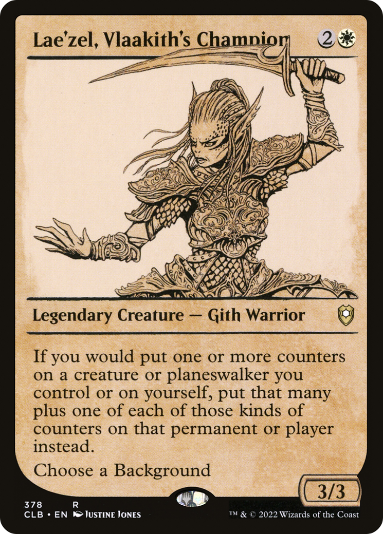 Lae'zel, Vlaakith's Champion (Showcase) [Commander Legends: Battle for Baldur's Gate]-1