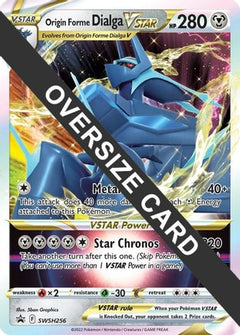 Origin Forme Dialga VSTAR (SWSH256) (Jumbo Card) [Sword & Shield: Black Star Promos]-1