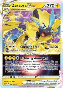 Zeraora VSTAR (SWSH265) [Sword & Shield: Black Star Promos]-1