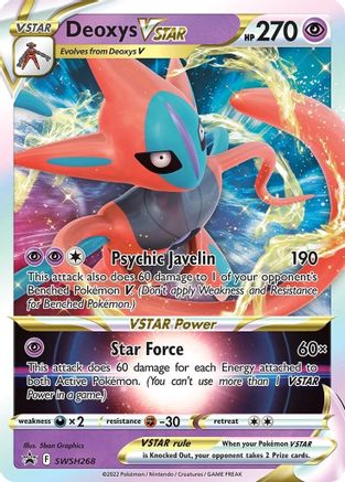 Deoxys VSTAR (SWSH268) [Sword & Shield: Black Star Promos]-1