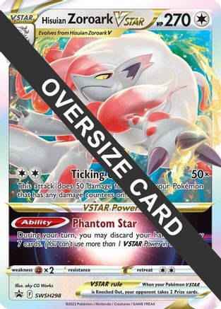 Hisuian Zoroark VSTAR (SWSH298) (Jumbo Card) [Sword & Shield: Lost Origin]-1