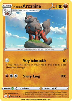 Hisuian Arcanine (084/196) (Theme Deck Exclusive) [Sword & Shield: Lost Origin]-1