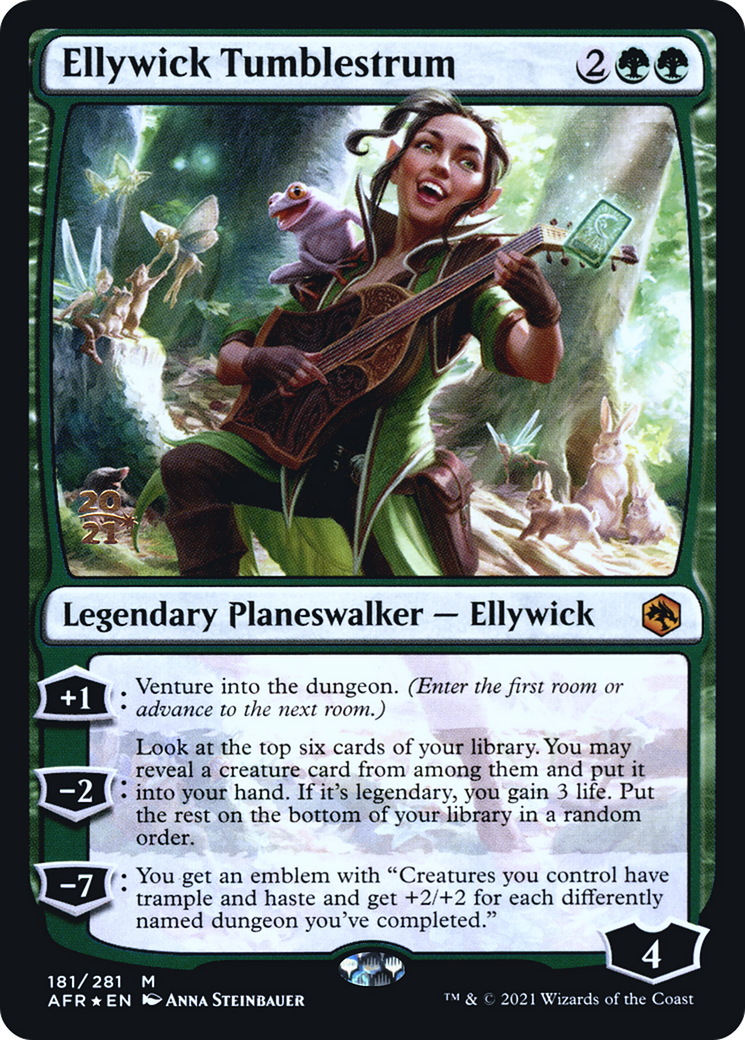 Ellywick Tumblestrum [Dungeons & Dragons: Adventures in the Forgotten Realms Prerelease Promos]-1