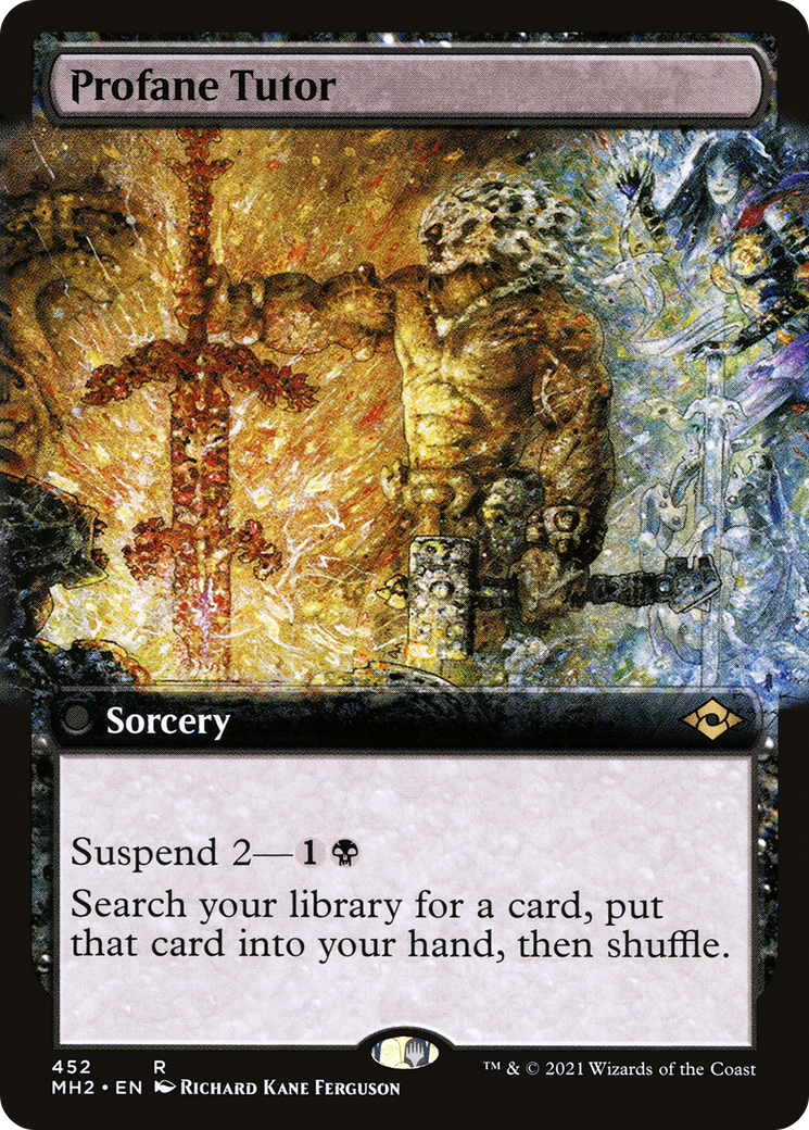 Profane Tutor (Extended Art) [Modern Horizons 2]-3