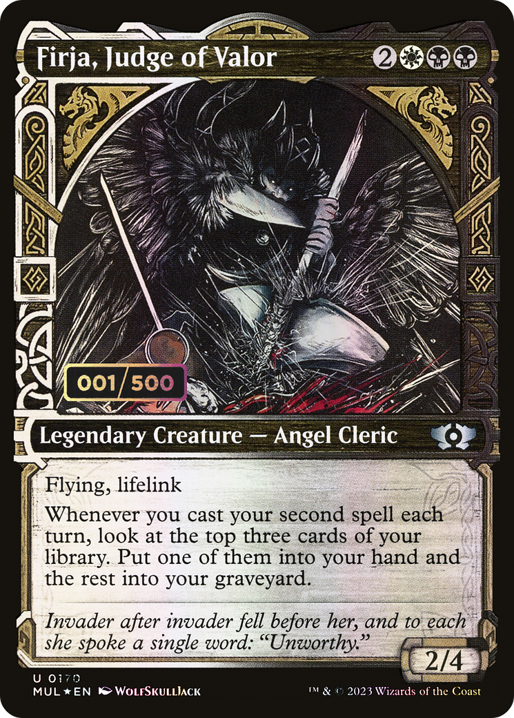 Firja, Judge of Valor (Serialized) [Multiverse Legends]-1