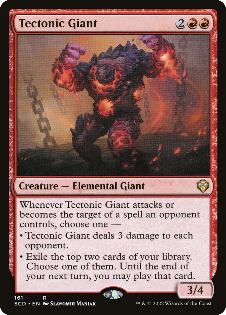 Tectonic Giant [Starter Commander Decks]-1