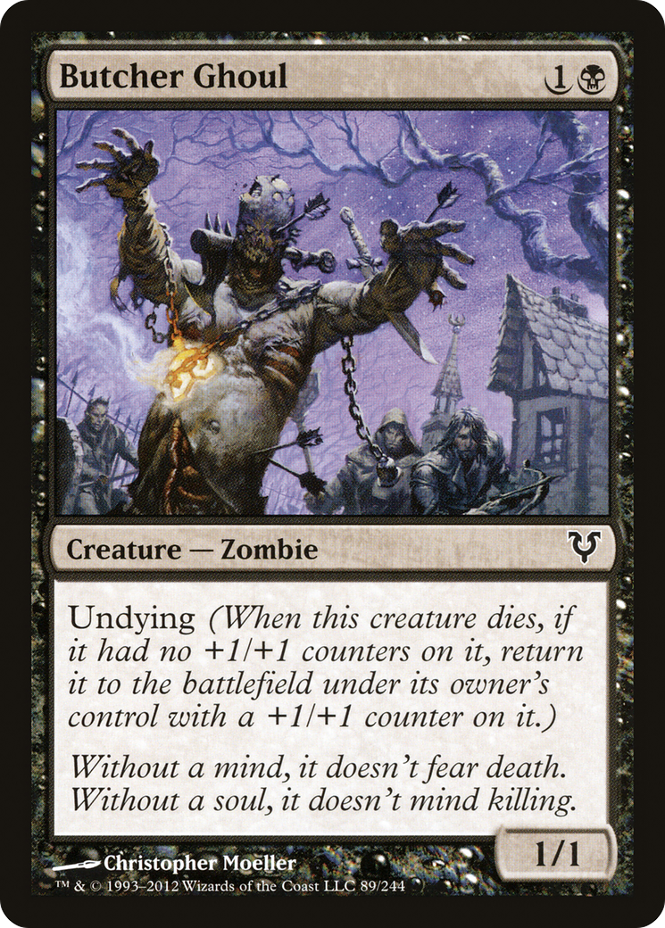 Butcher Ghoul [Avacyn Restored]-1