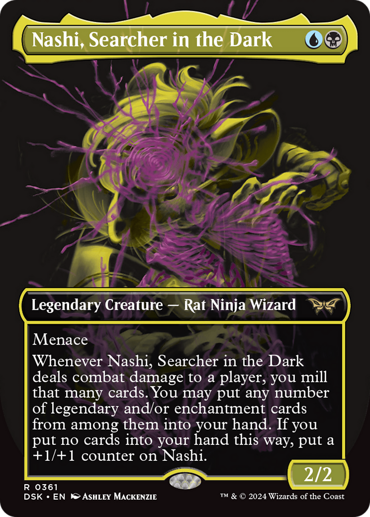 Nashi, Searcher in the Dark (Showcase) [Duskmourn: House of Horror]-1