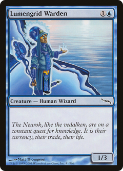 Lumengrid Warden [Mirrodin]-1