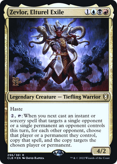Zevlor, Elturel Exile (PRE-296) - Battle for Baldur's Gate Promos Foil-1