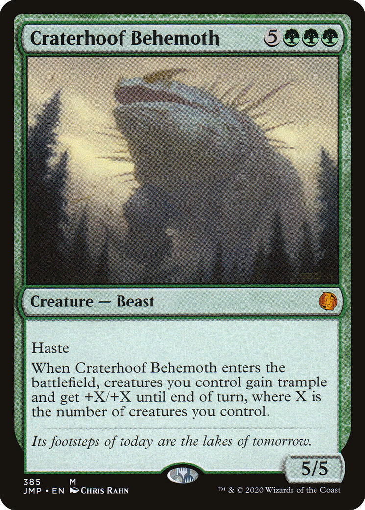 Craterhoof Behemoth [Jumpstart]-1