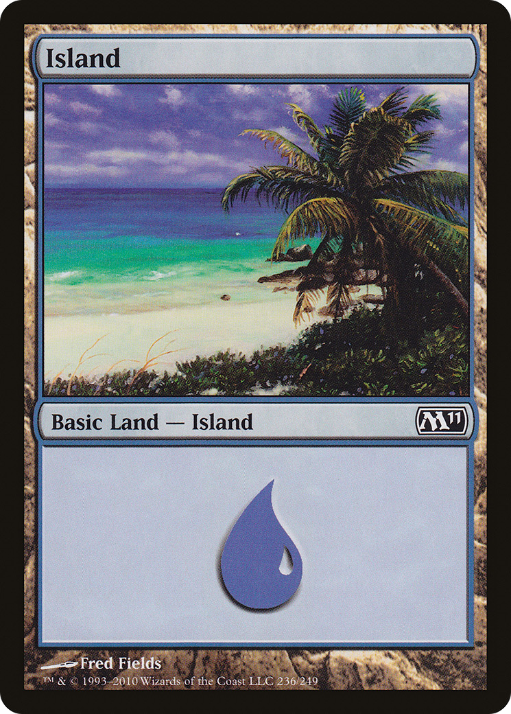 Island (236) [Magic 2011]-1