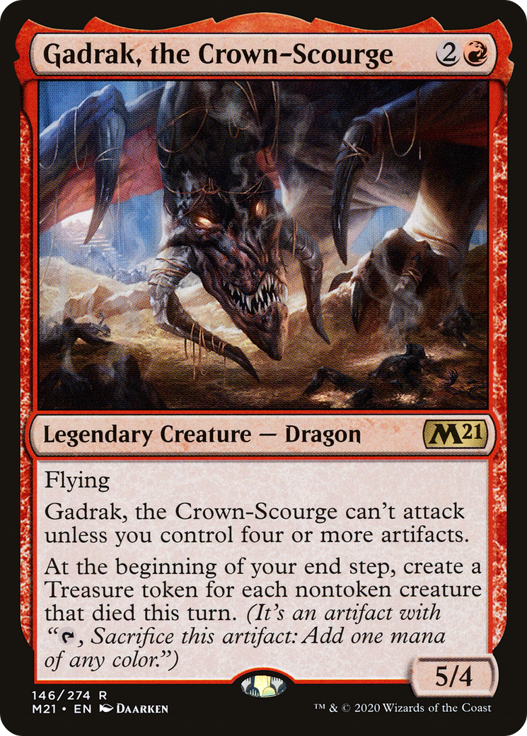 Gadrak, the Crown-Scourge [Core Set 2021]-1