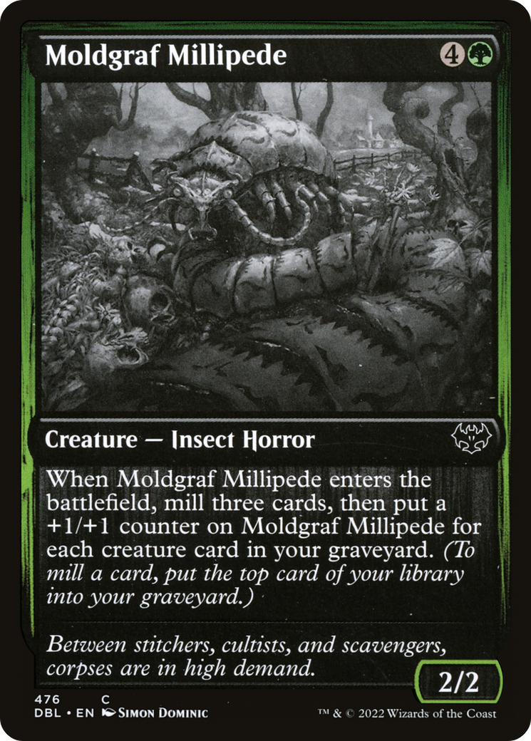 Moldgraf Millipede [Innistrad: Double Feature]-1