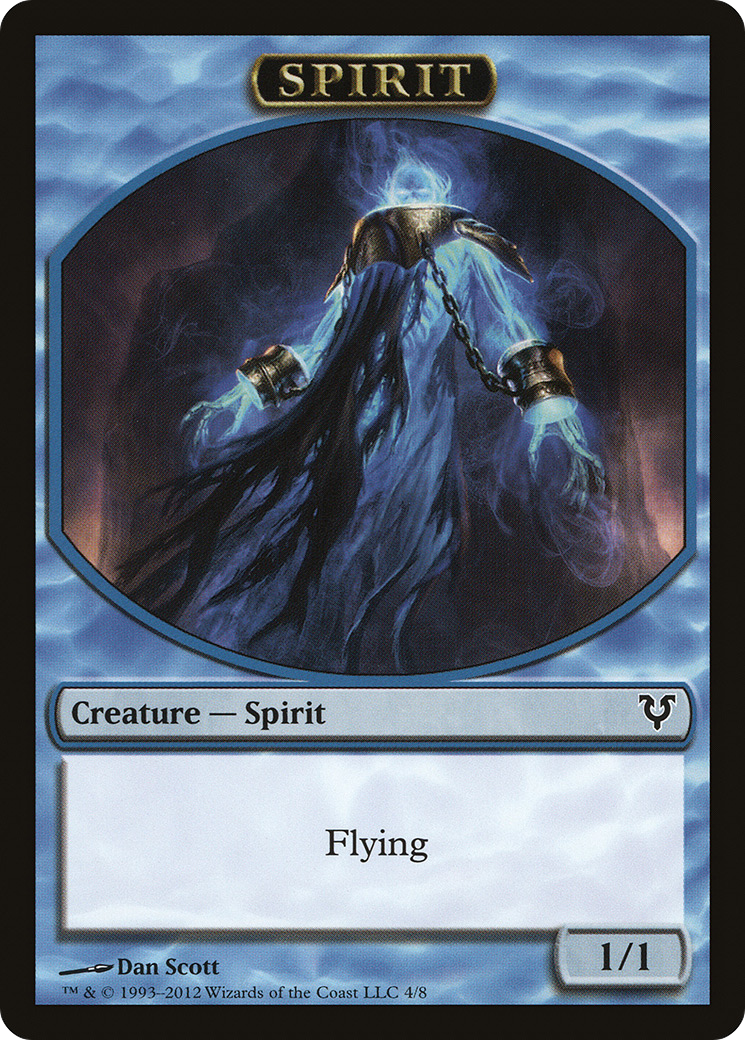 Spirit Token (4/8) [Avacyn Restored Tokens]-1