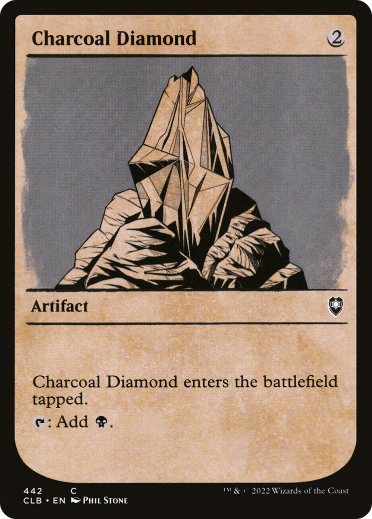 Charcoal Diamond (Showcase) [Commander Legends: Battle for Baldur's Gate]-1