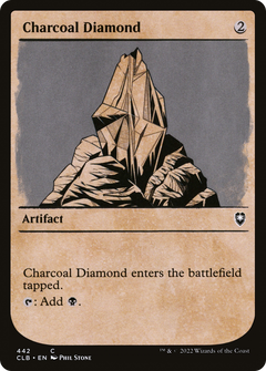 Charcoal Diamond (Showcase) [Commander Legends: Battle for Baldur's Gate]-1