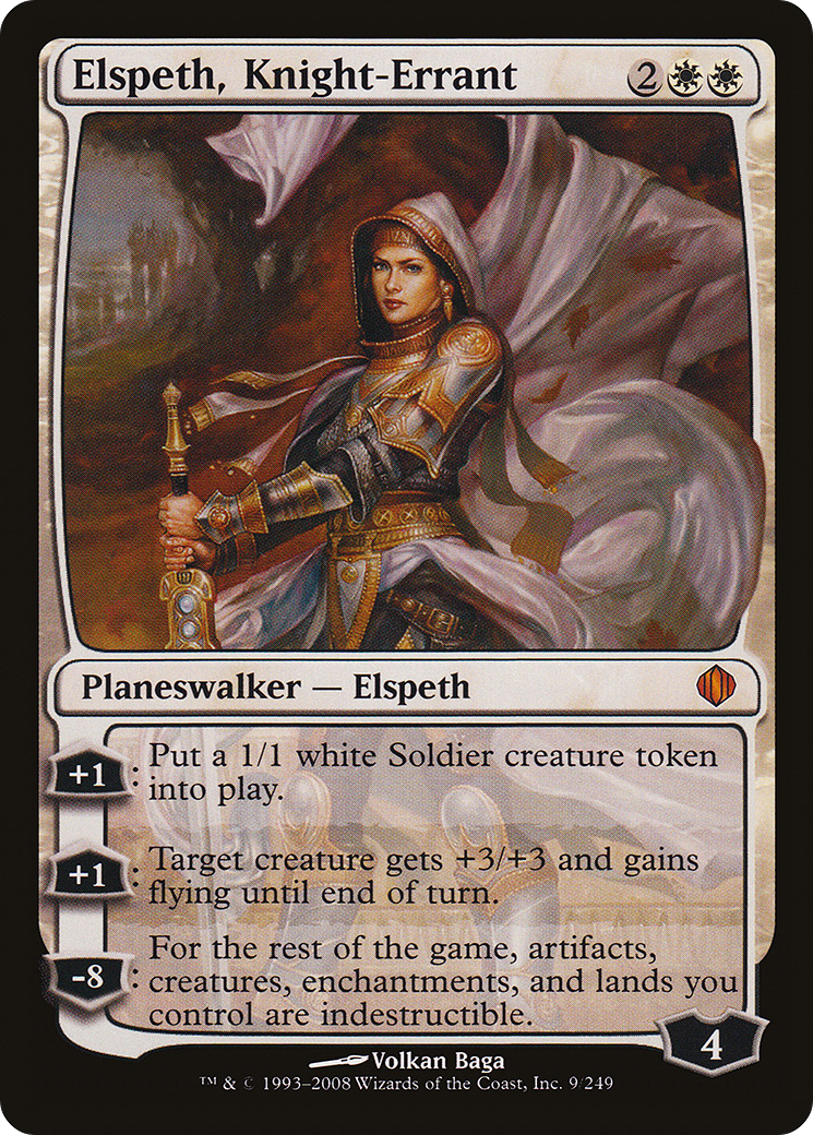 Elspeth, Knight-Errant [Shards of Alara]-1