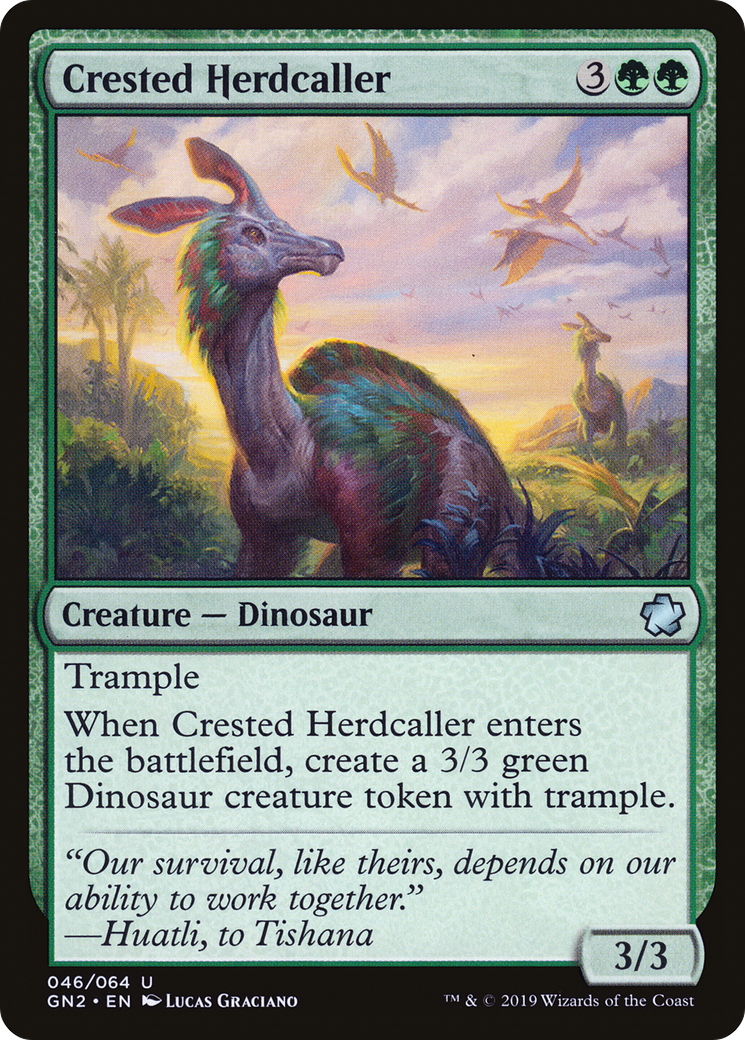 Crested Herdcaller [Game Night 2019]-1