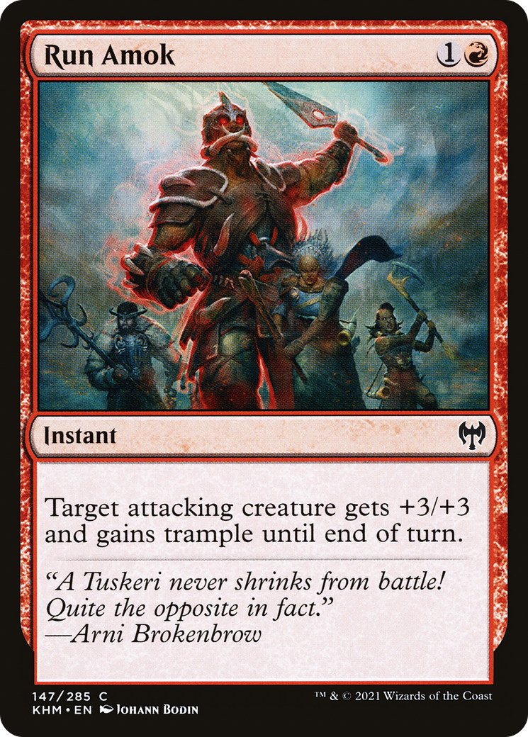 Run Amok [Kaldheim]-1