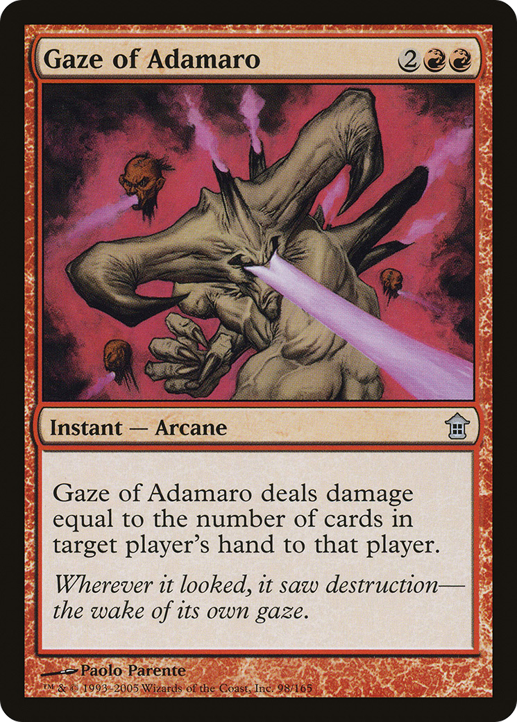 Gaze of Adamaro [Saviors of Kamigawa]-1