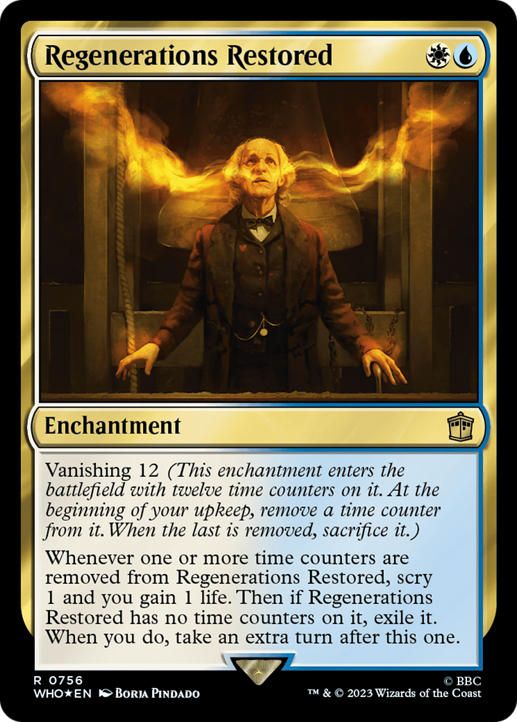 Regenerations Restored (Surge Foil) [Doctor Who]-1