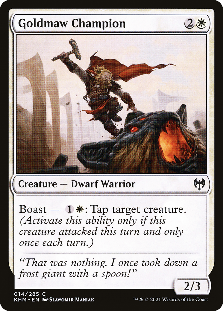 Goldmaw Champion [Kaldheim]-1