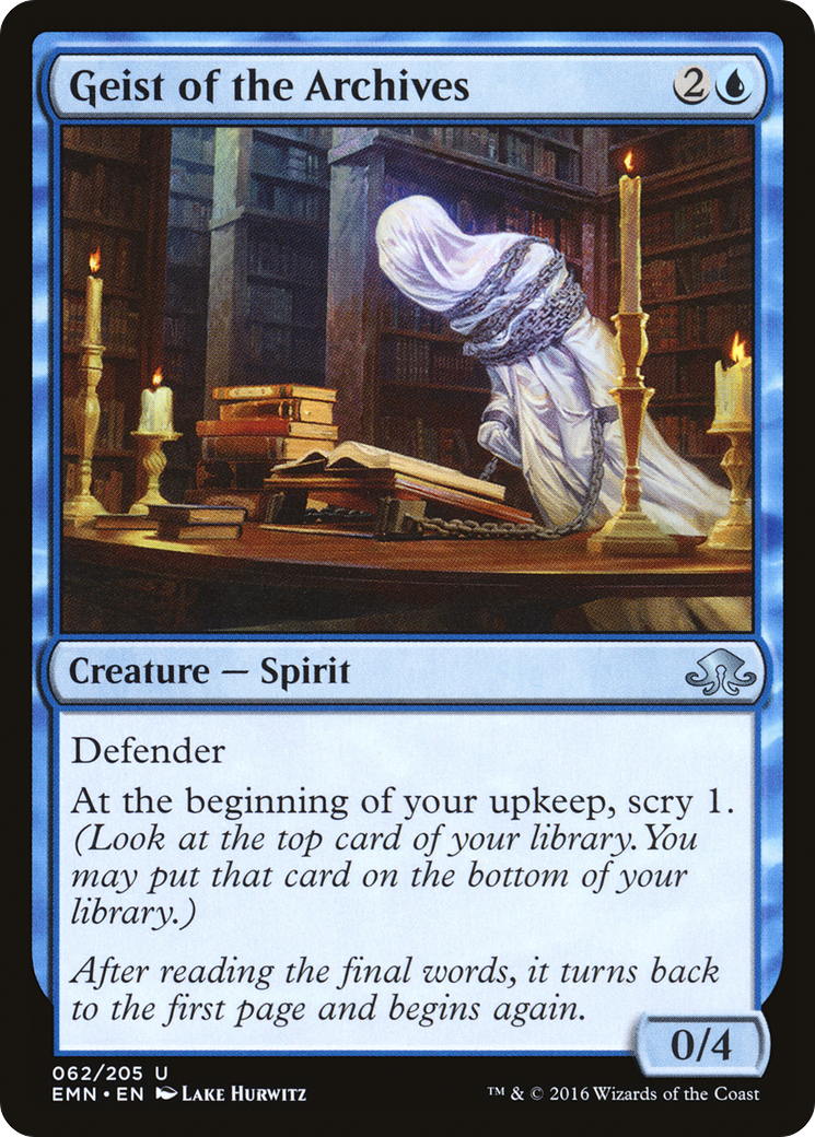 Geist of the Archives [Eldritch Moon]-1