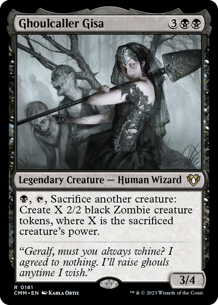 Ghoulcaller Gisa [Commander Masters]-1