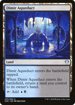 Dimir Aqueduct [Commander 2020]-1