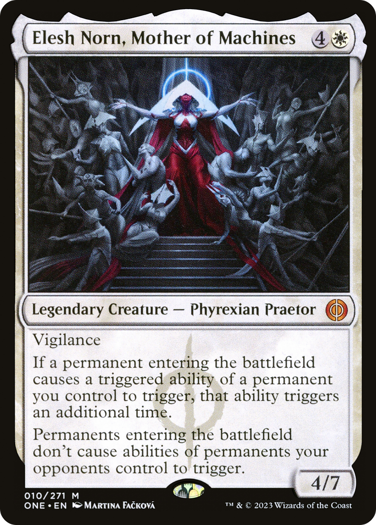 Elesh Norn, Mother of Machines [Phyrexia: All Will Be One]-1