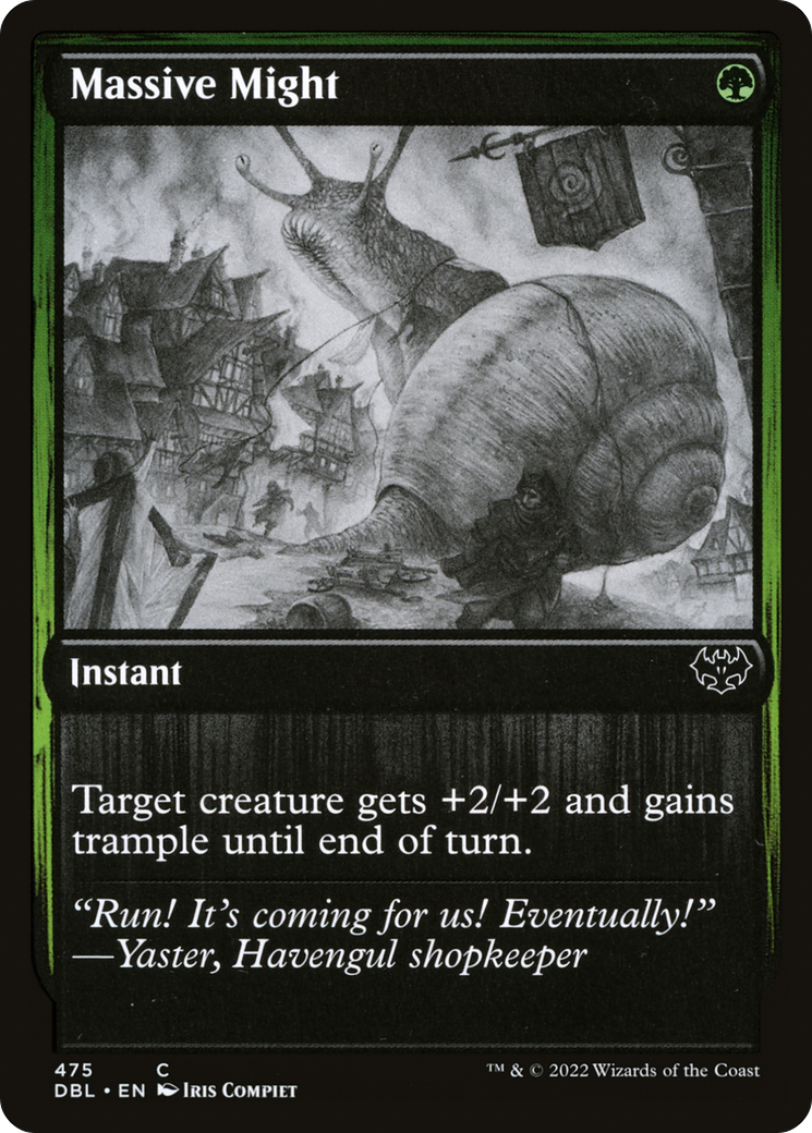 Massive Might [Innistrad: Double Feature]-1