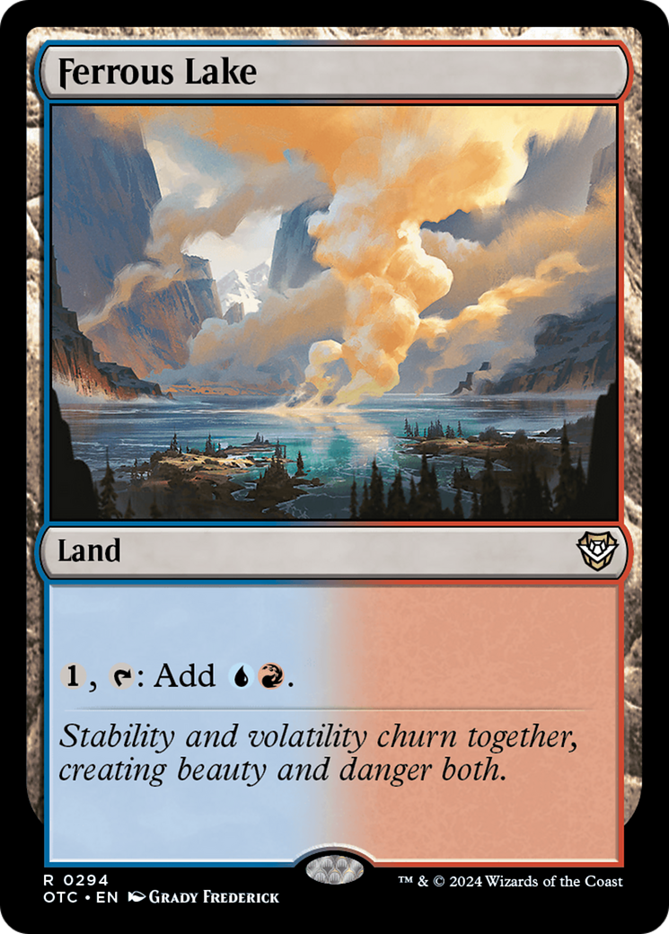 Ferrous Lake [Outlaws of Thunder Junction Commander]-1