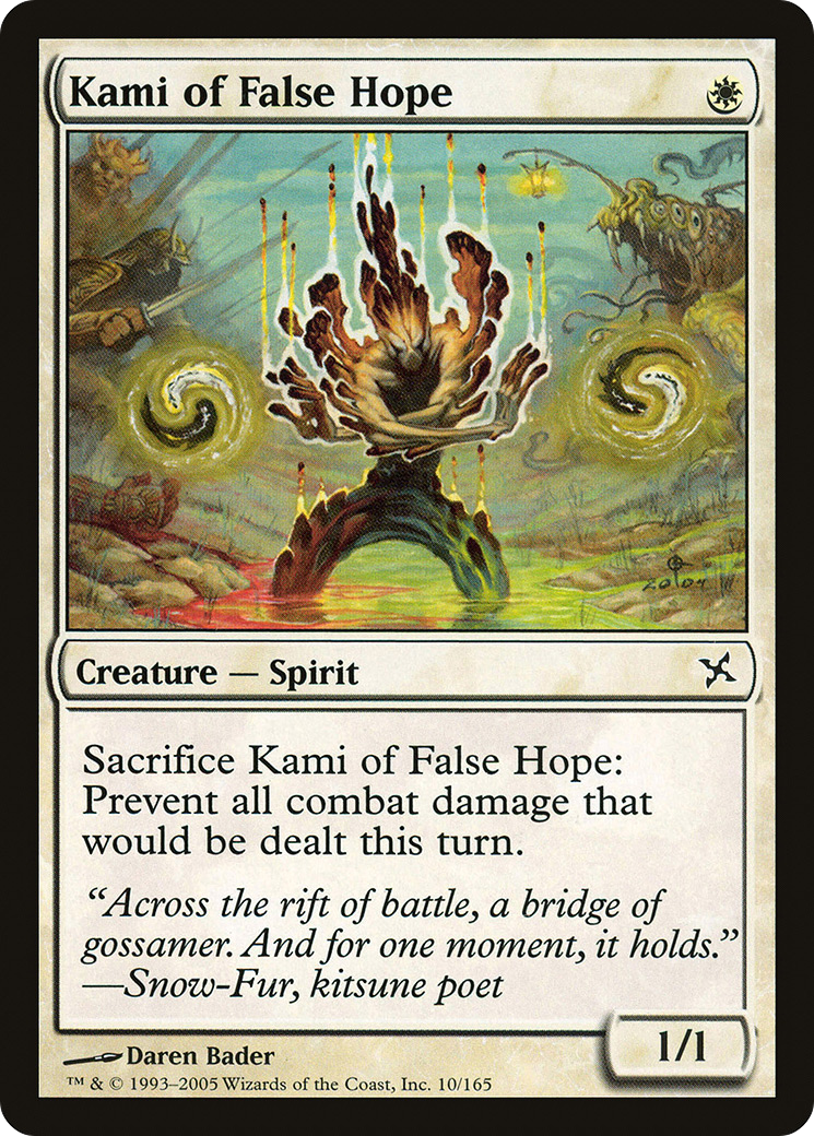 Kami of False Hope [Betrayers of Kamigawa]-1