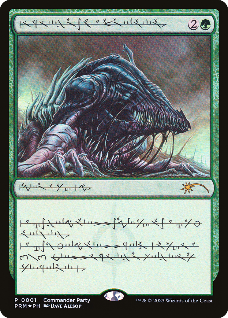 Beast Within (Phyrexian) [Wizards Play Network 2023]-1