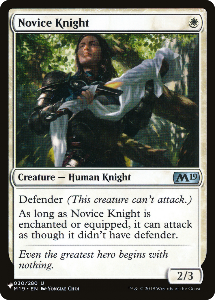 Novice Knight [The List]-1