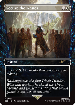 Secure the Wastes (SLD-1748) - Secret Lair Drop (Borderless) Foil-1