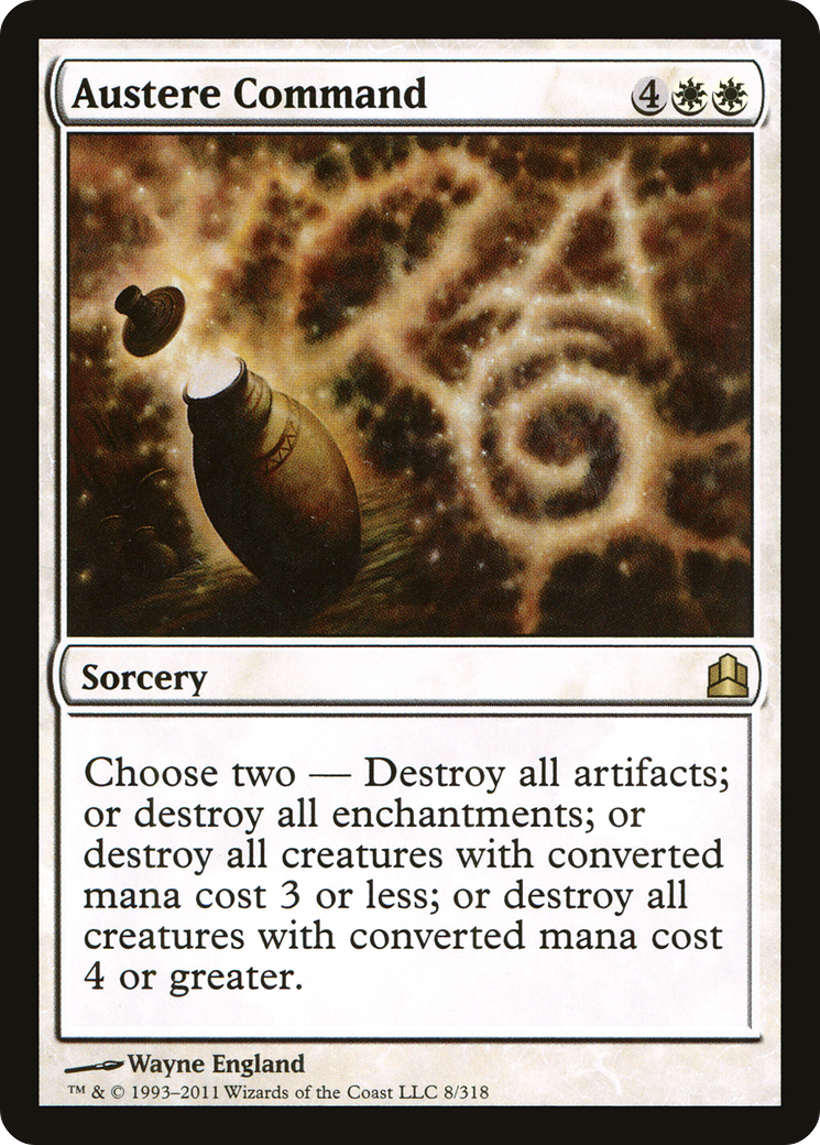 Austere Command [Commander 2011]-1