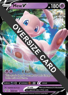 Mew V (069/189) (Jumbo Card) [Sword & Shield: Darkness Ablaze]-1