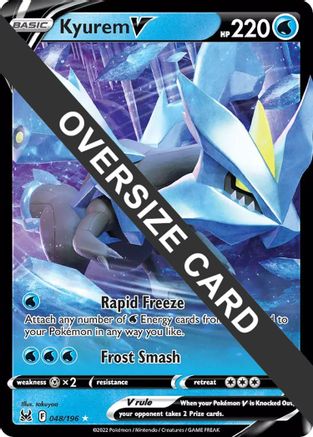 Kyurem V (048/196) (Jumbo Card) [Sword & Shield: Lost Origin]-1