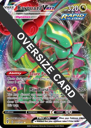 Rayquaza VMAX (111/203) (Jumbo Card) [Sword & Shield: Evolving Skies]-1