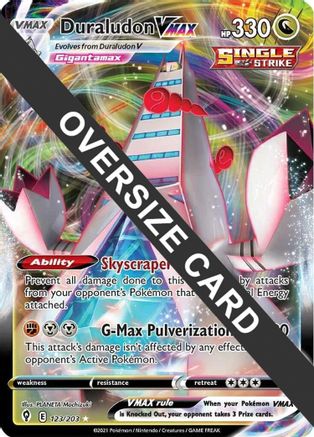 Duraludon VMAX (123/203) (Jumbo Card) [Sword & Shield: Evolving Skies]-1